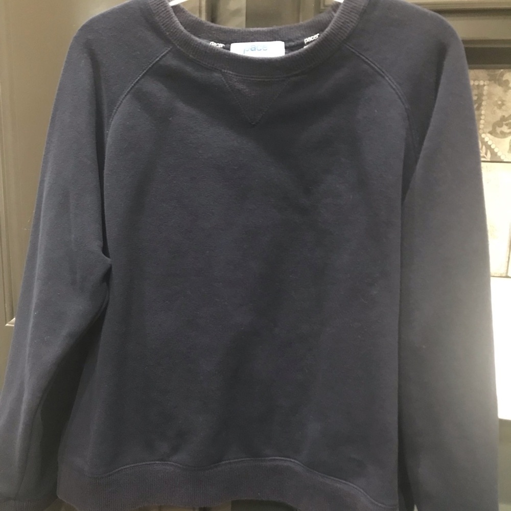 (L) Pacer Navy Sweatshirt